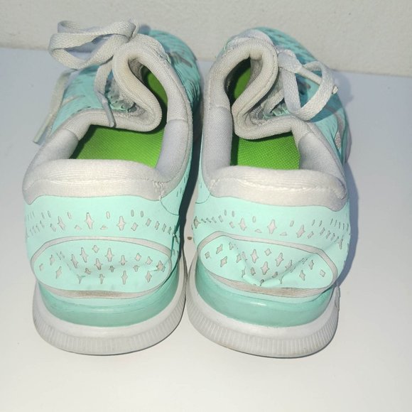 Nike Women's Size 9.5 Blue Mesh Trail Running Shoes Sneakers - Picture 5 of 11